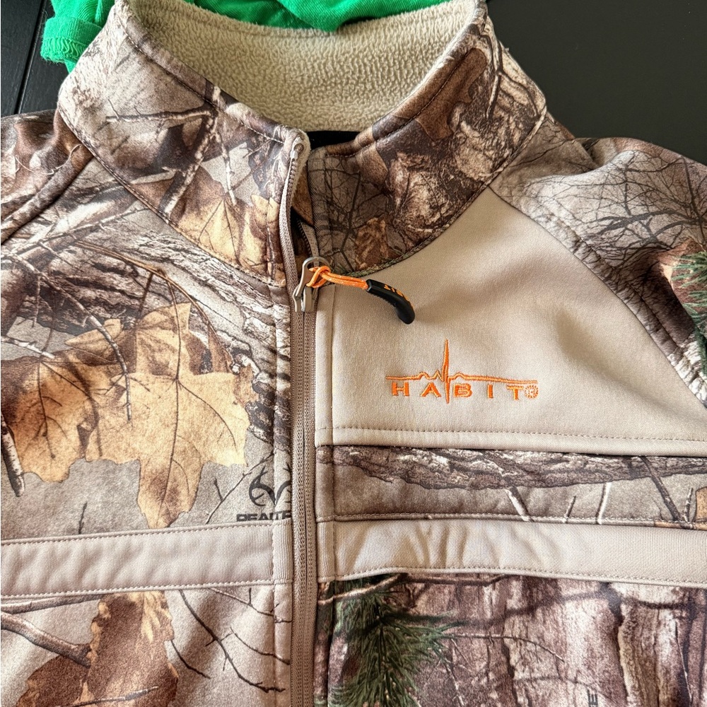 Habit Men's Camouflage Puffer Jacket